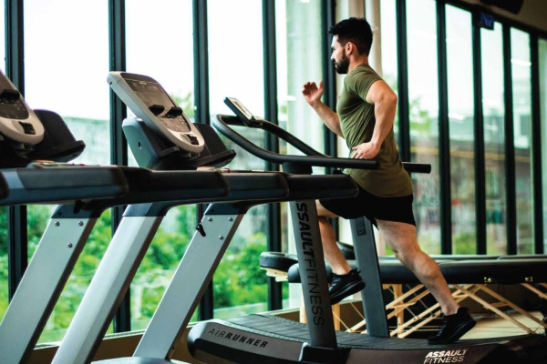 Air Conditioned Fitness Center Gymnasium