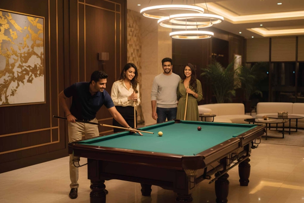 Recreational Indoor Games Zone Clubhouse